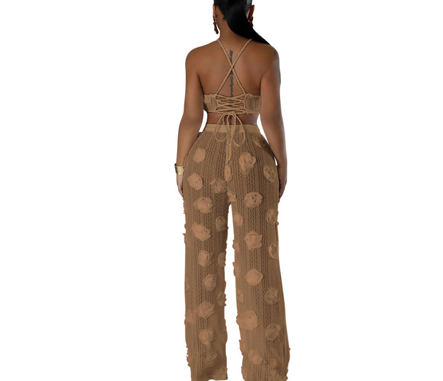 Keyana See-through Two-piece Set