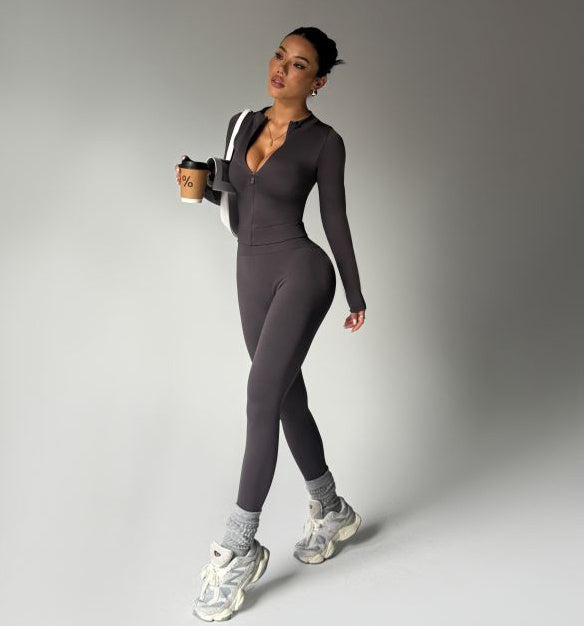 High Waist Yoga Suit