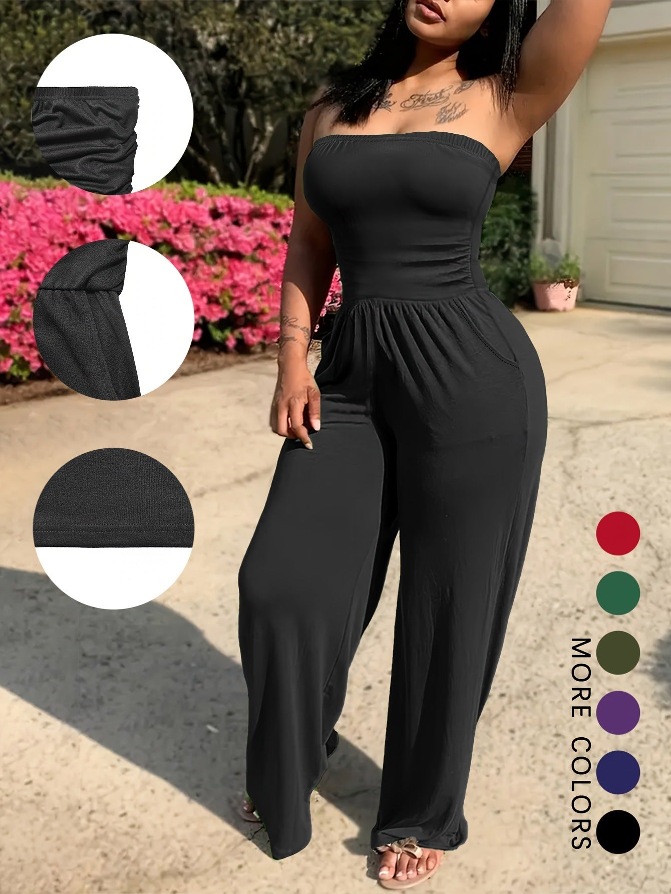 Kimberly Strapless Jumpsuit