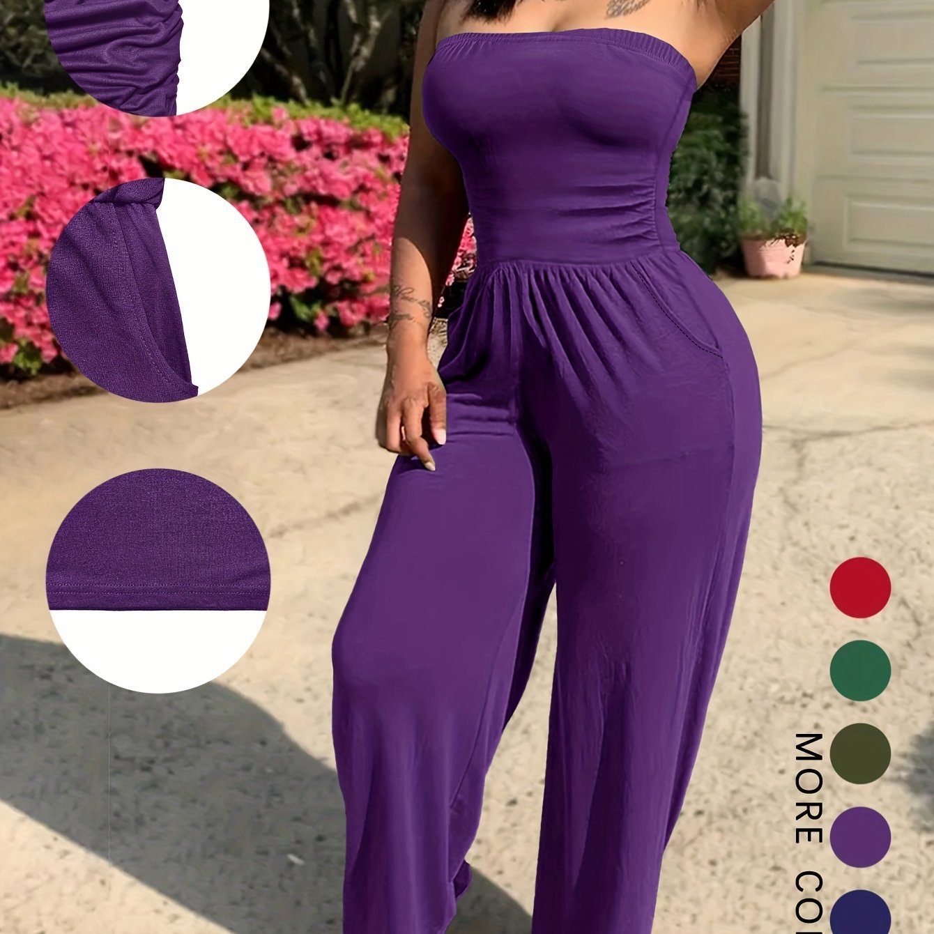 Kimberly Strapless Jumpsuit