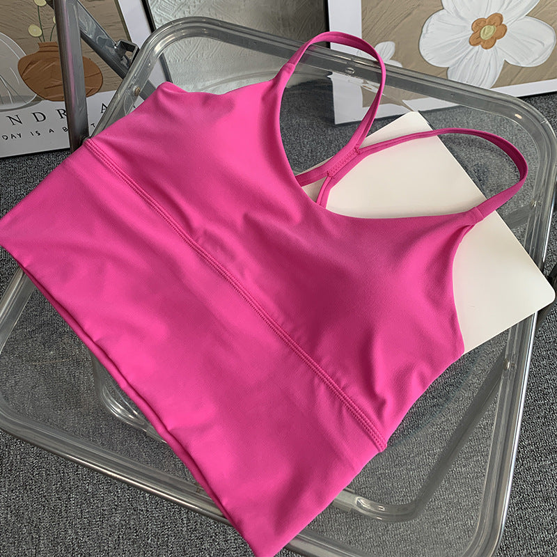 Women's Slim Shoulder Yoga Sports Vest