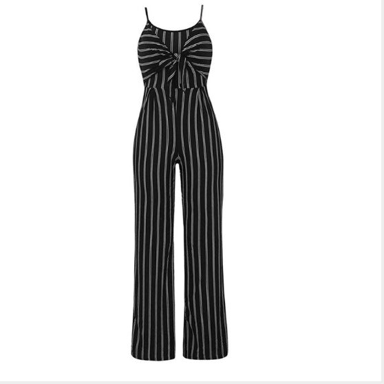 Candice Striped Jumpsuit