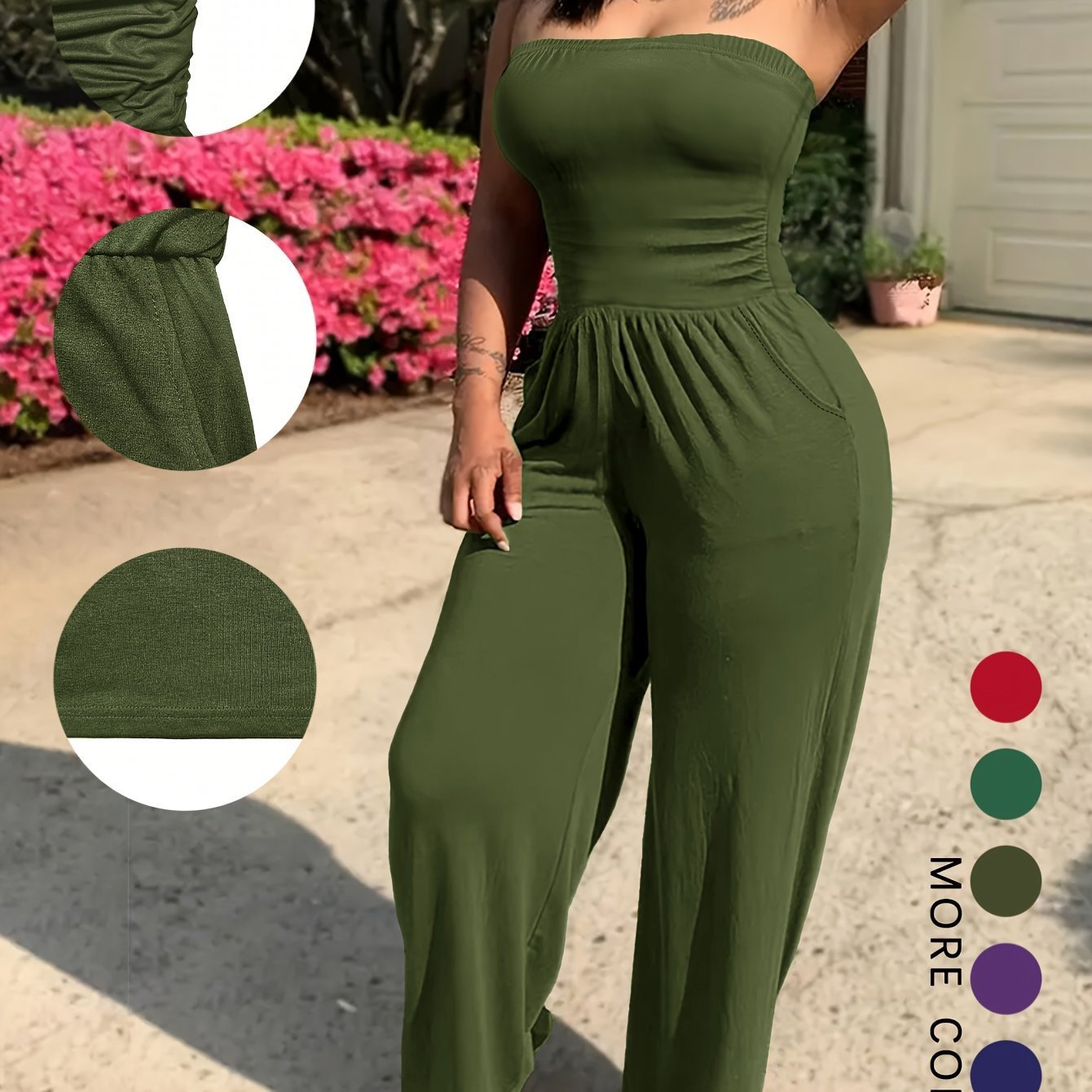 Kimberly Strapless Jumpsuit