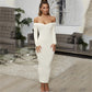Jasmine Cotton Ribbed Maxi Dress