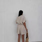 Simone Casual Loose One-piece Shorts Suit