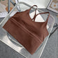 Women's Slim Shoulder Yoga Sports Vest