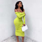 Jasmine Cotton Ribbed Maxi Dress