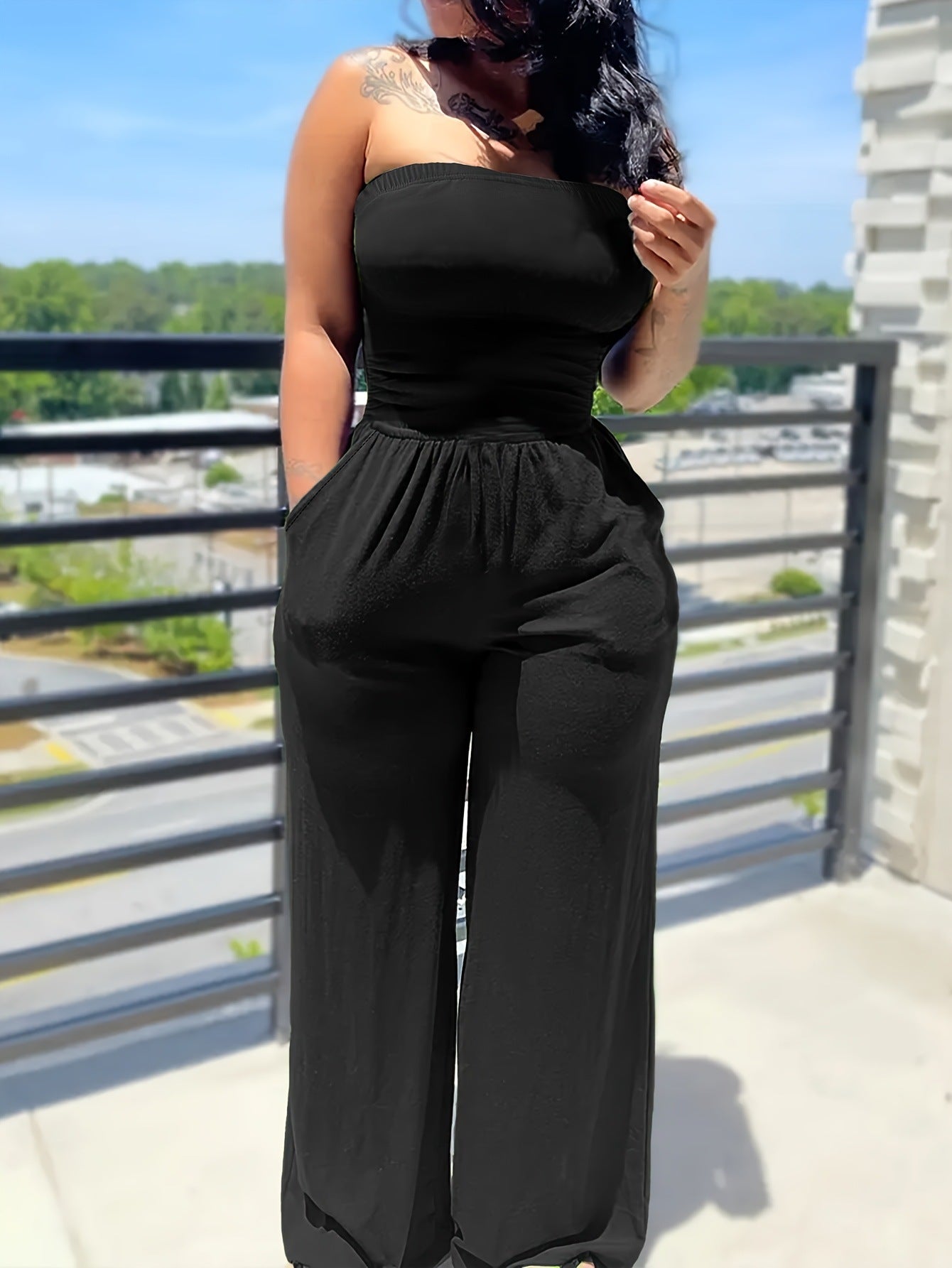 Kimberly Strapless Jumpsuit