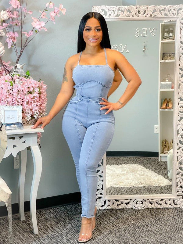 Denim Ru Jumpsuit