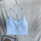 Women's Slim Shoulder Yoga Sports Vest
