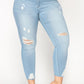 Junk In The Trunk Ripped Jeans