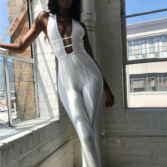Jasmine Halter Jumpsuit