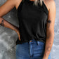 Curved Hem Grecian Tank Top