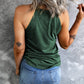 Curved Hem Grecian Tank Top